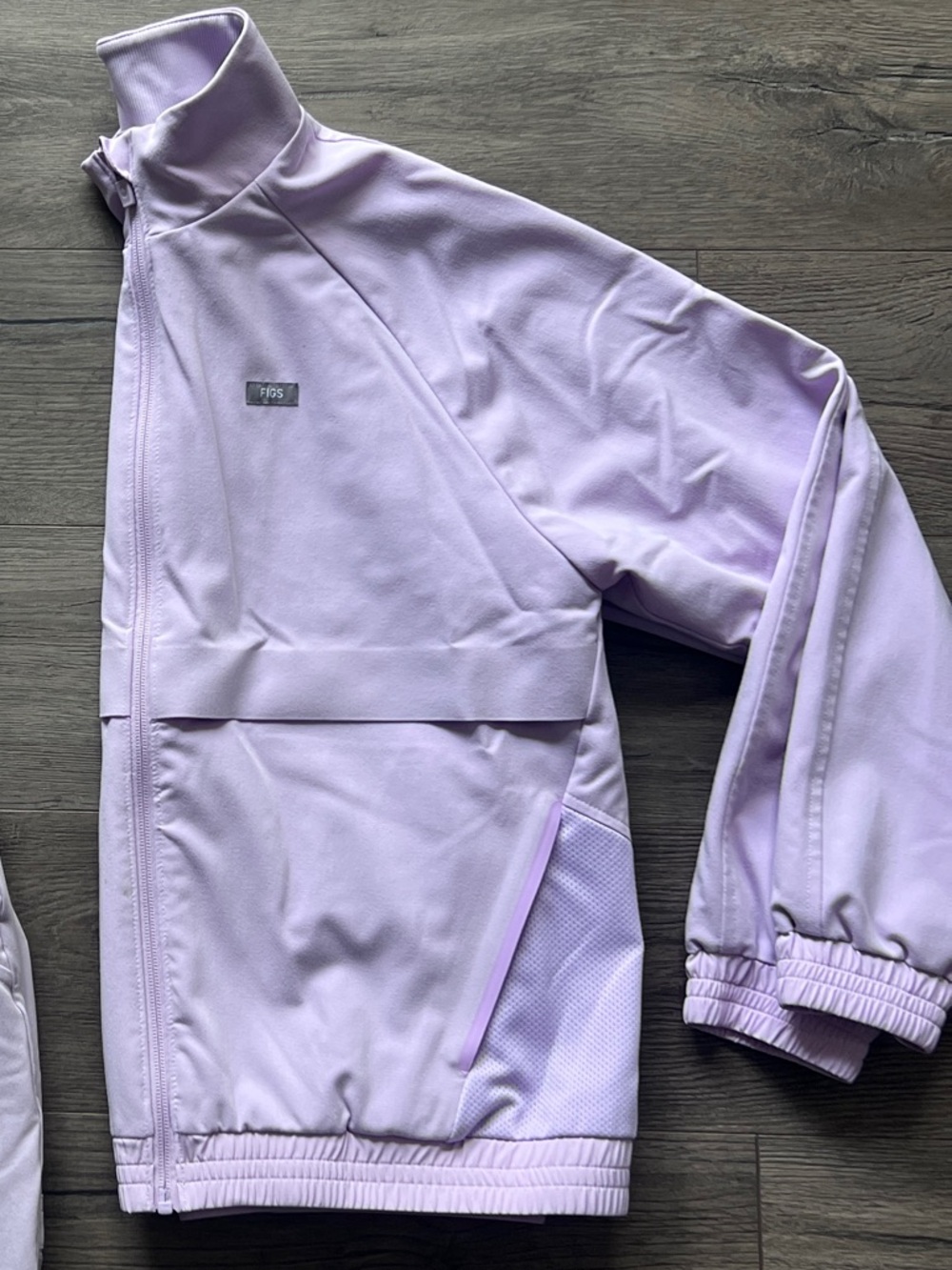 Figs Lavender Haze Scrub Jacket XS